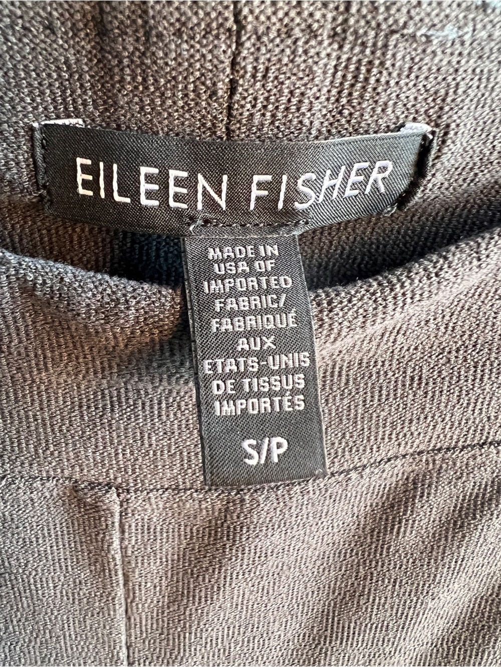 Eileen Fisher Grey Washable Crepe Slim - Easy chic/Effortless Pants Small